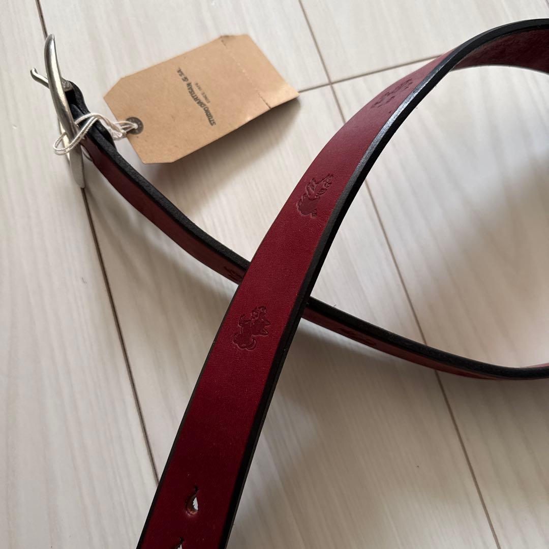 レザーベルト 日の出　ステュディオダルチザンご神体アベニューコタロー刻印入り