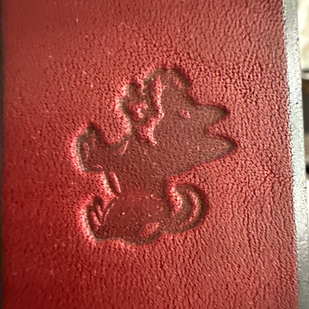 レザーベルト 日の出　ステュディオダルチザンご神体アベニューコタロー刻印入り