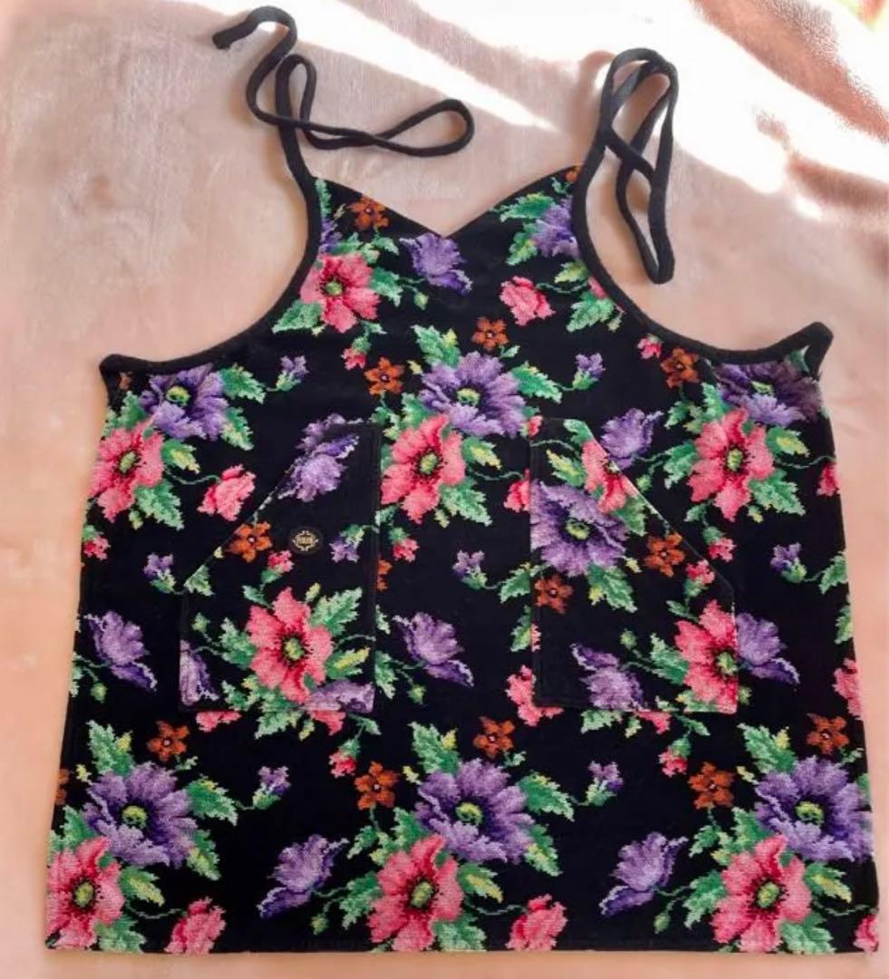 値下げ　フェイラー エプロン　ポピーズ　希少