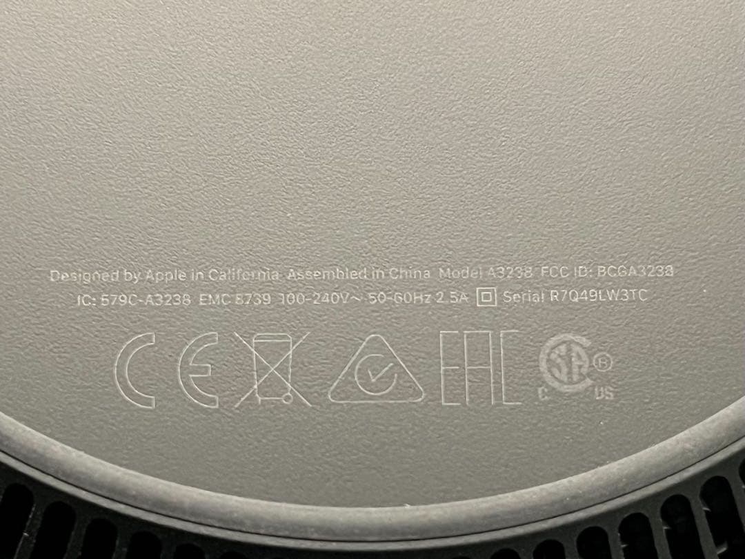 Macデスクトップ Mac mini M4 2024 16GB 256GB