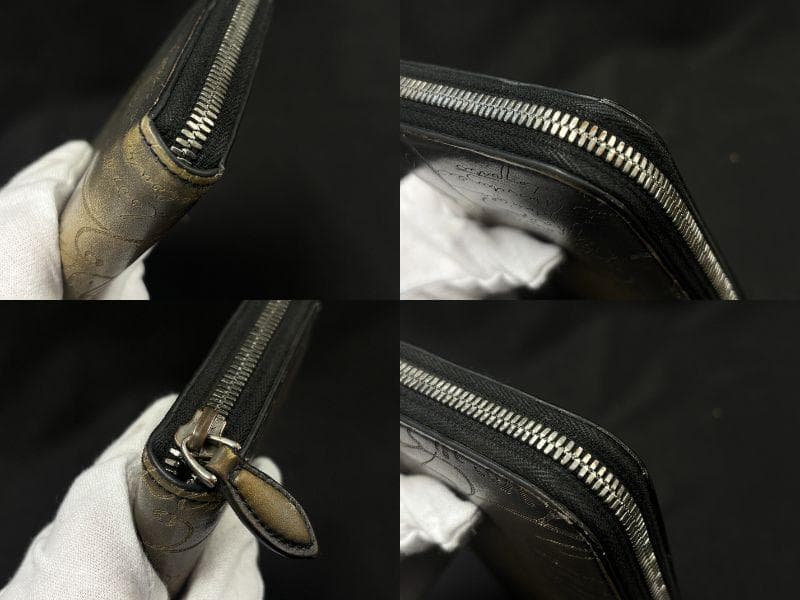 ベルルッティ イタウバ カリグラフィ レザー 長財布