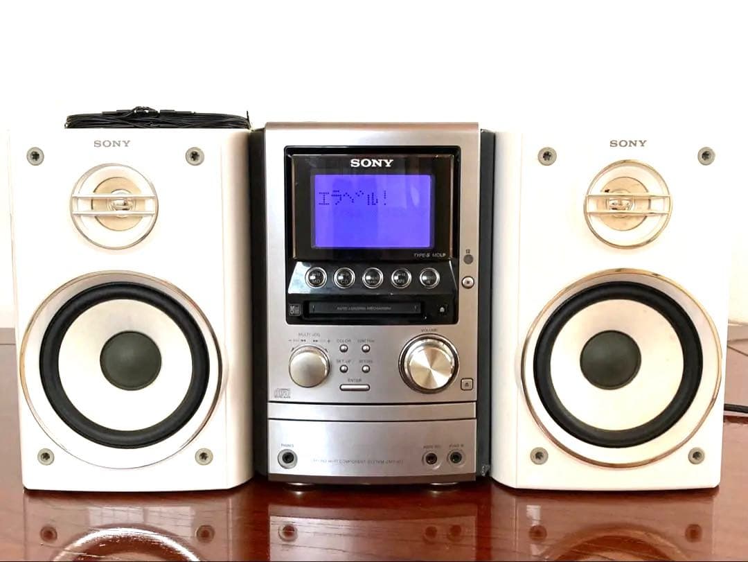 SONY MDシステムステレオ　CMT-M3 (HCD-M3)メンテナンス済み