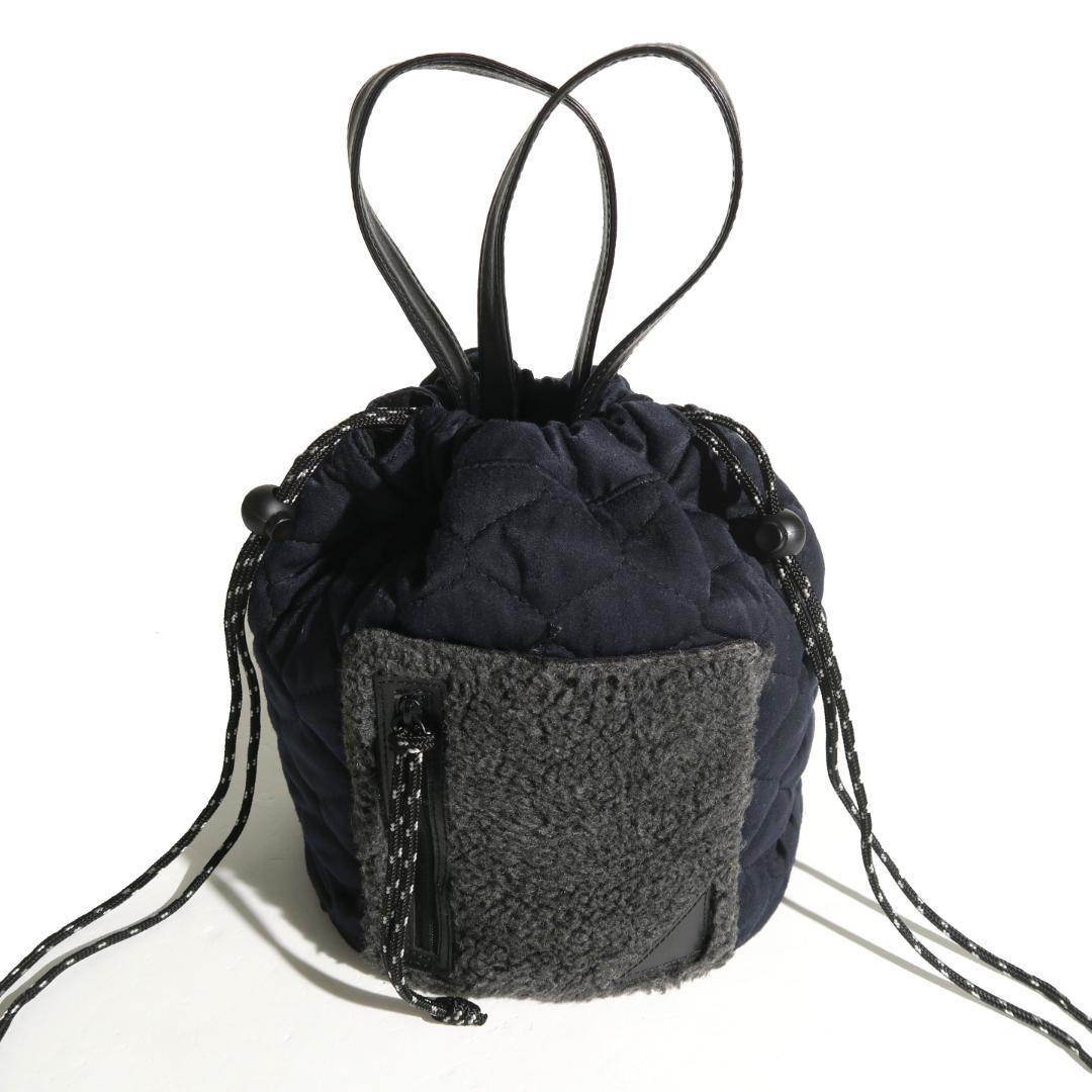 Y's キルティング2WAYショルダーバッグ ワイズ 巾着 バケット バケツ