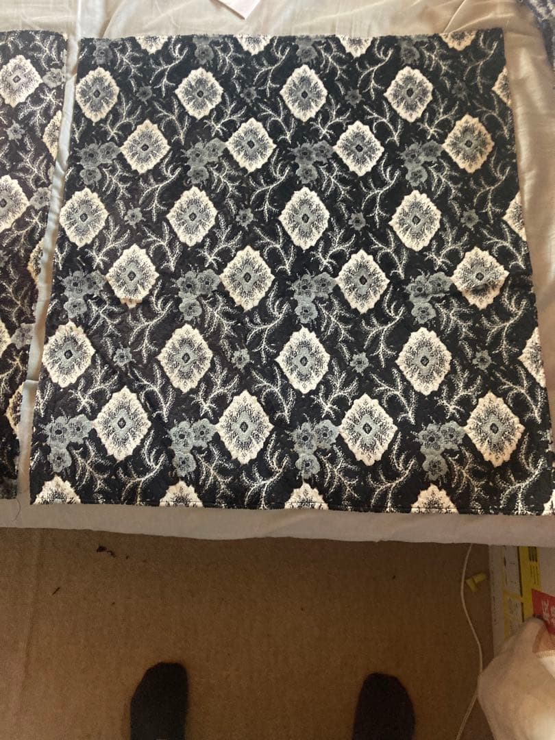 ファイブスターギガ　ハイルーフ用　特注　五右衛門大花束　ブラック　大型トラック