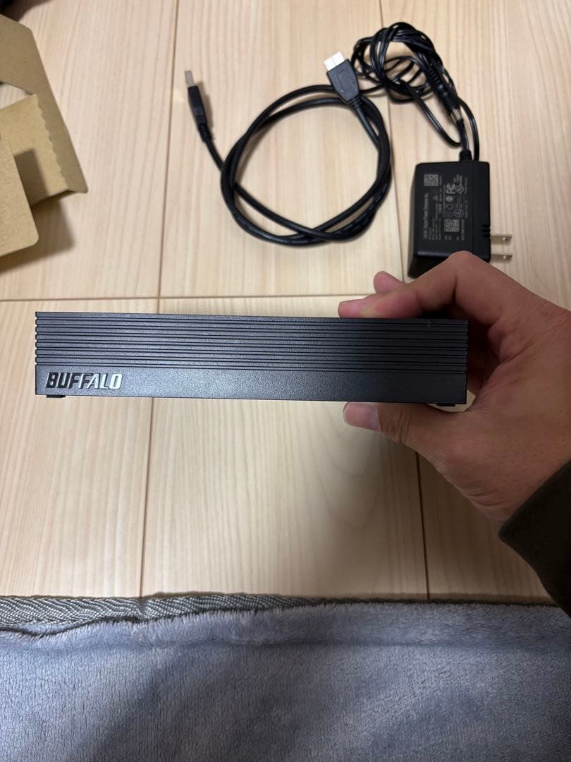 バッファロー 外付けハードディスク HD-NRLD2.0U3-BA 2TB