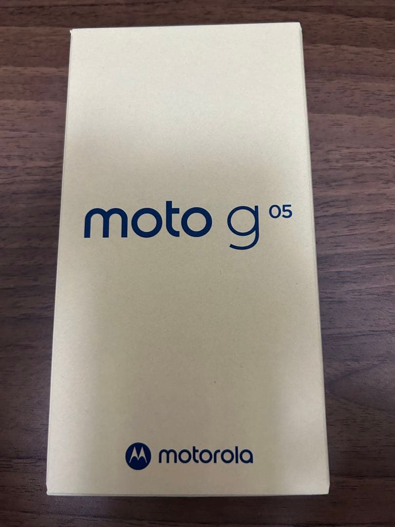 【未開封】moto g05 ミスティブルー 8GB 128GB SIMフリー本体