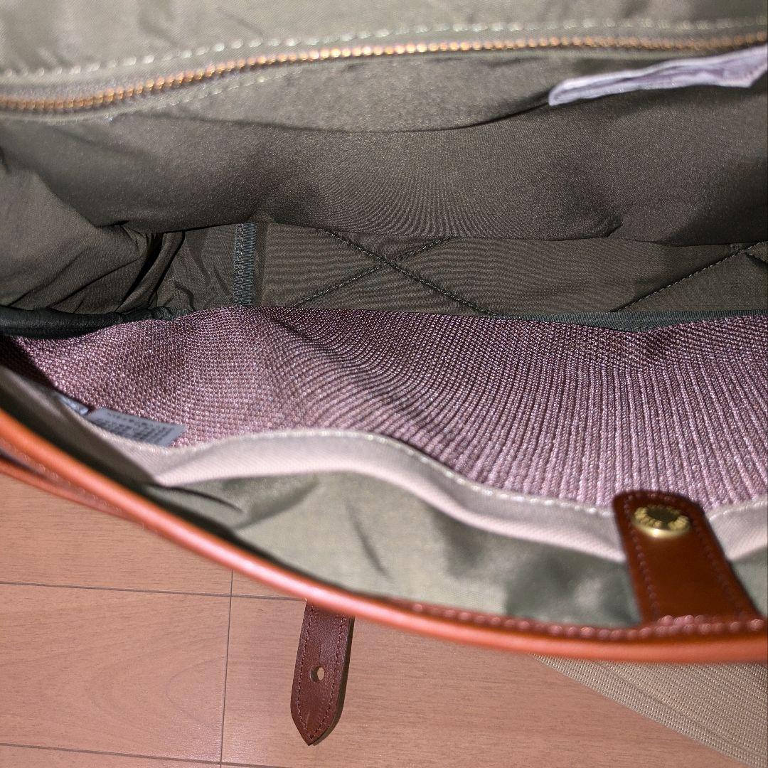 未使用タグ付！シルバーレイククラブ2wayショルダーバッグ帆布キャンバスグリーン