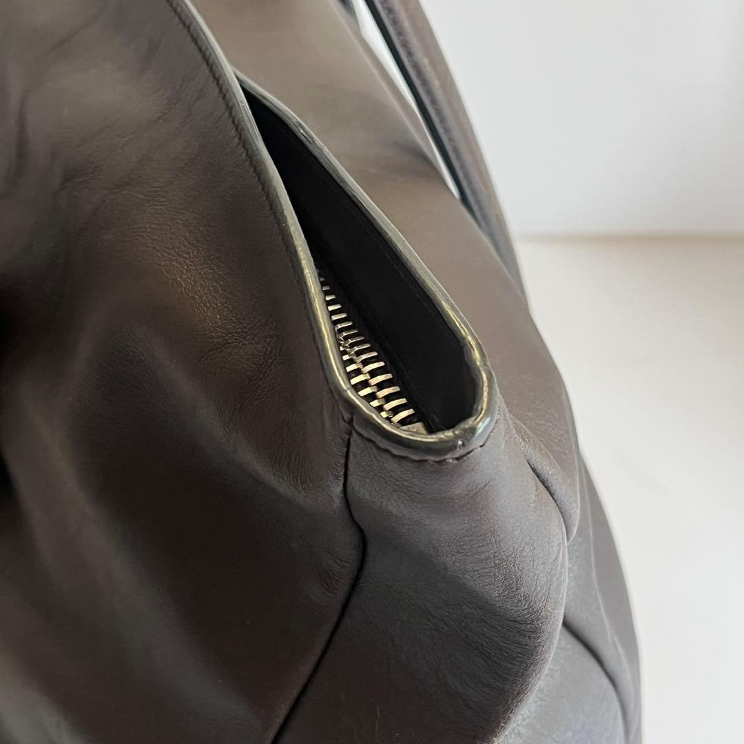 ✨️極美品✨️ TOD's メンズ　トートバッグ　レザー　ブラウン　ハンド