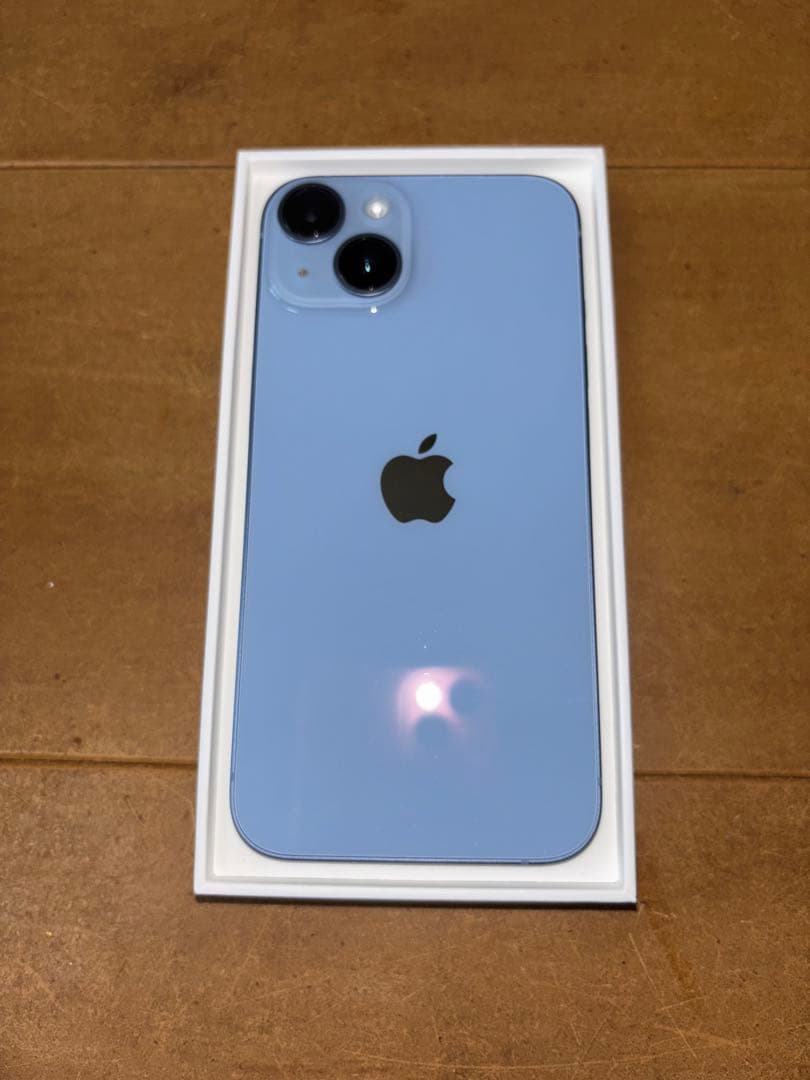 iPhone14 ブルー