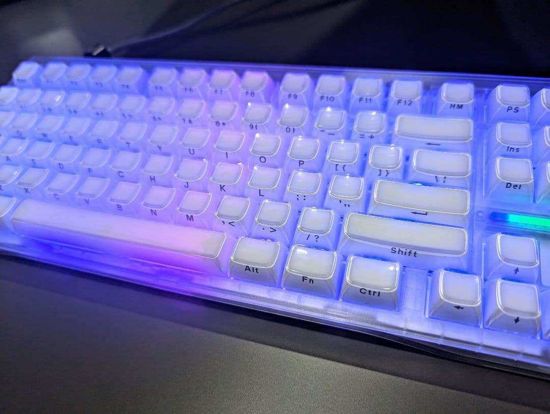 【美品】Wooting 80HE カスタマイズ品 ラピッドトリガー対応キーボード