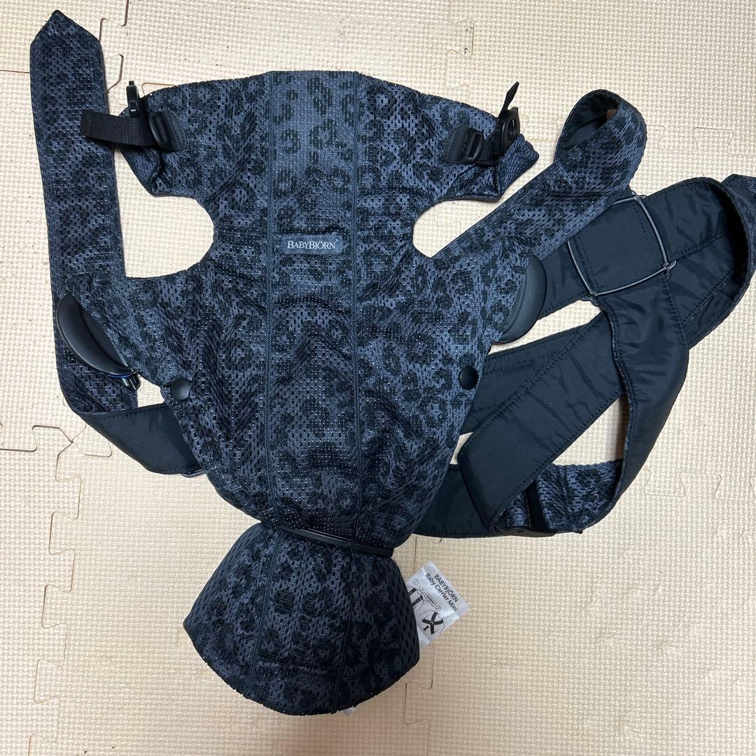 BabyBjörn ベビージョルン　抱っこ紐　ヒョウ柄