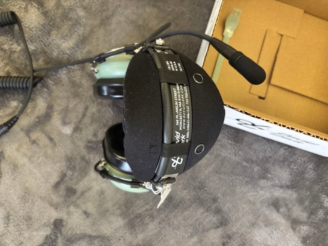 DAVID CLARK デビッドクラーク 航空機用ヘッドセット