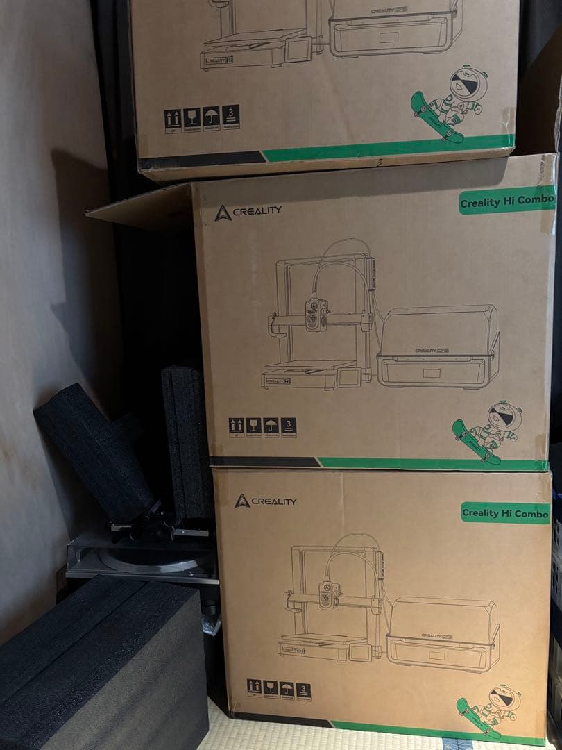 未使用・開封済み　creality cfs 3Dプリンター用 クリアリティー