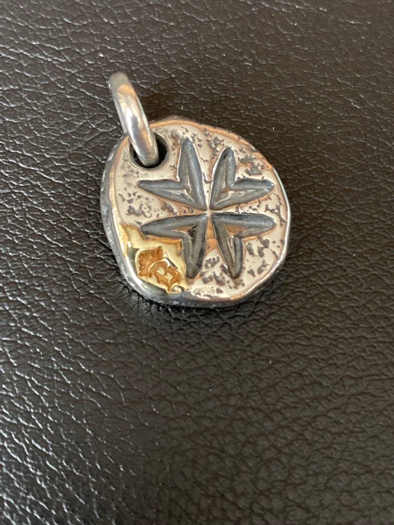 BWL ハンマードメダリオンペンダント 18金オーバーレイ ガボール A&G