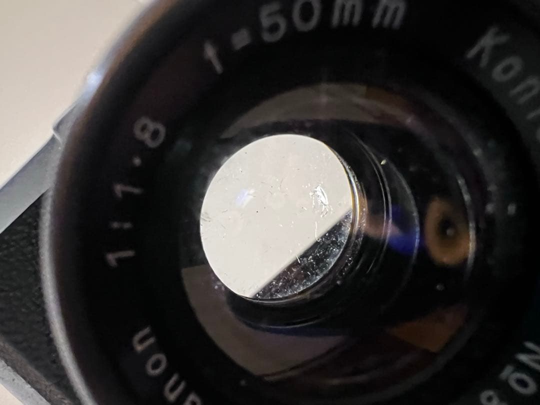 Konica コニカ ⅢA 50mm/f1.8 レンズシャッター式フィルムカメラ