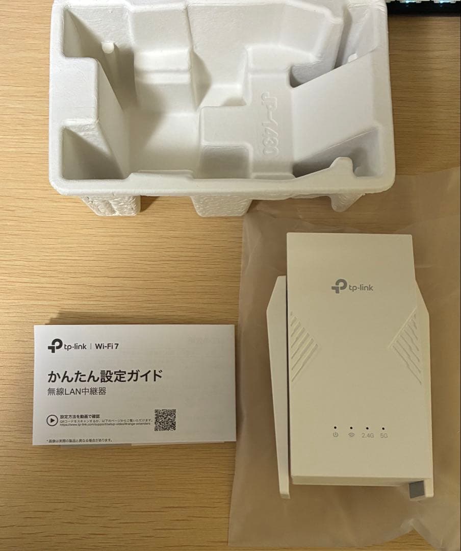 tp-link BE3600 Wi-Fi 7 中継機 RE235BE