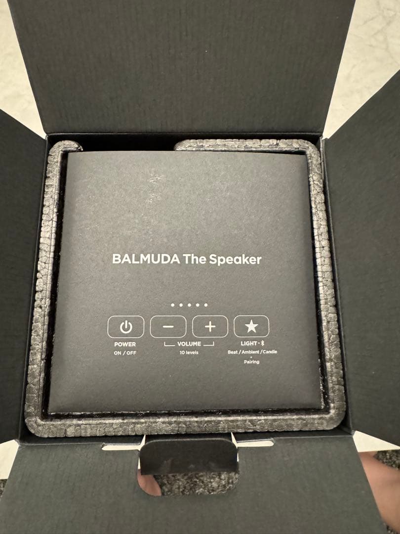 【美品】BALMUDA The Speaker ブラック
