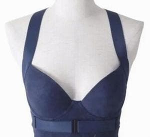 ホルミー バンテージブラジャー　ネイビー杢 LL2 グラント・イーワンズ
