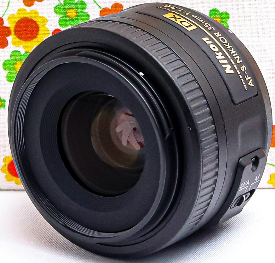 美品☆Nikon NIKKOR 35mm f1.8☆単焦点レンズ☆大人気