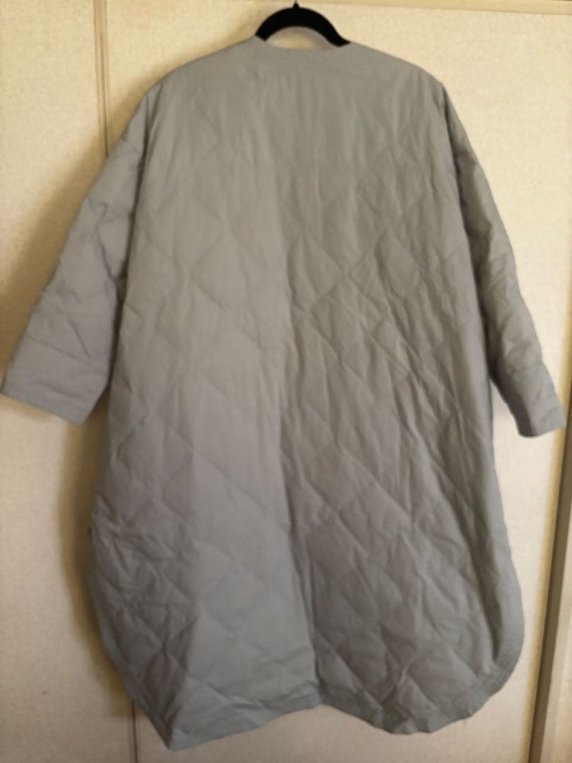 solamonat poche ダウンキルトコート　水色