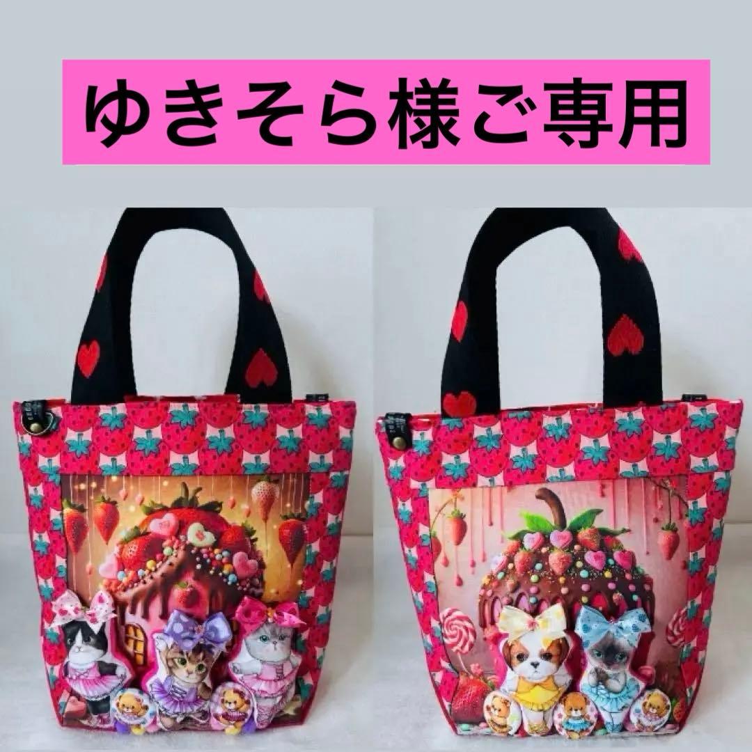 ハンドメイド　コヤンイサムチョン　リトルバレリーナ　ランチトートバッグ❣️