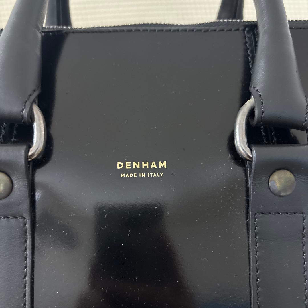 DENHAM ボストンバッグ 黒
