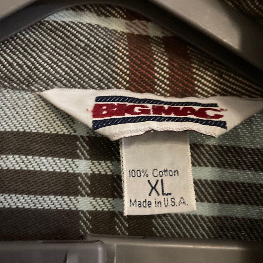 BIG MAC ネルシャツ XL USA製