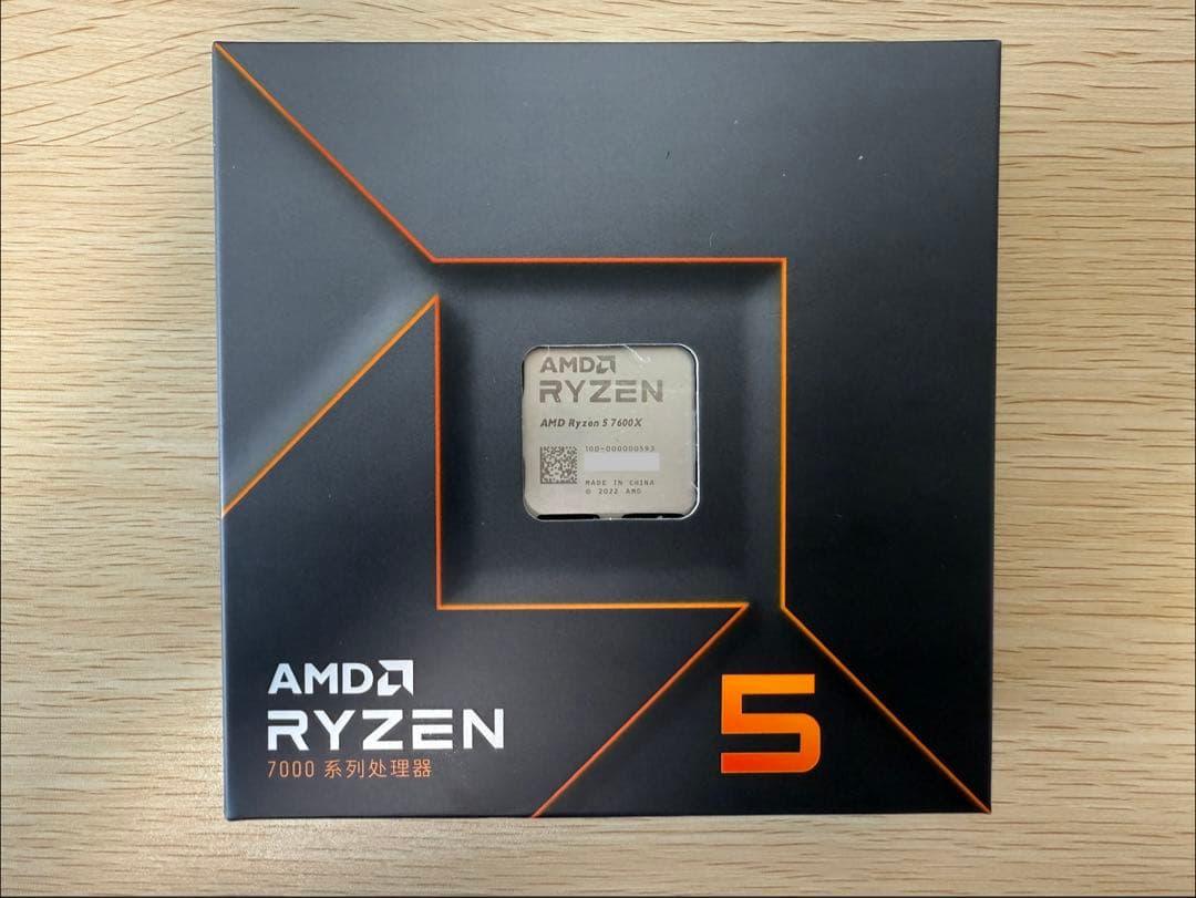 AMD Ryzen 5 7600X 新品