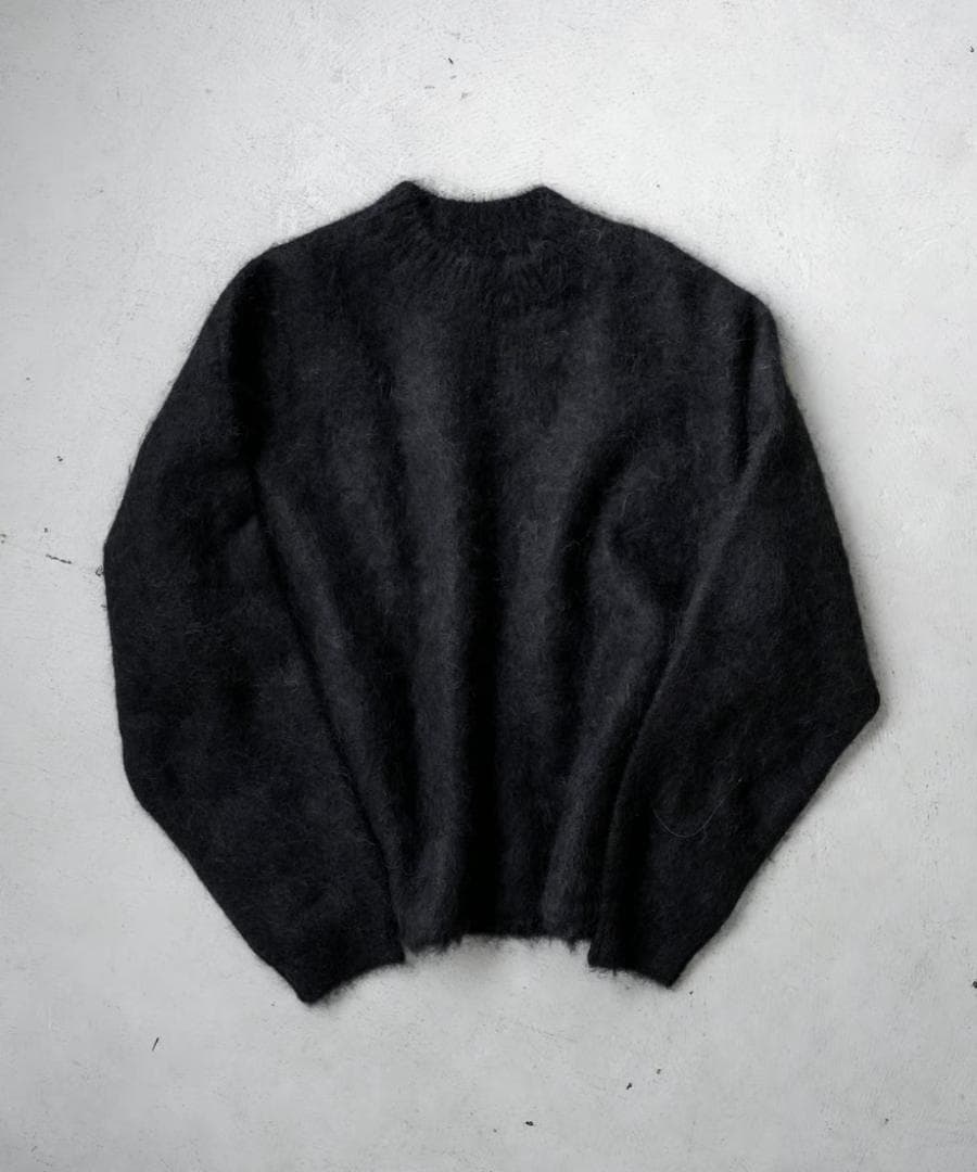 トップス CTHY HIGHEND MOCKNECK ALPAKA SHAGGY KNIT