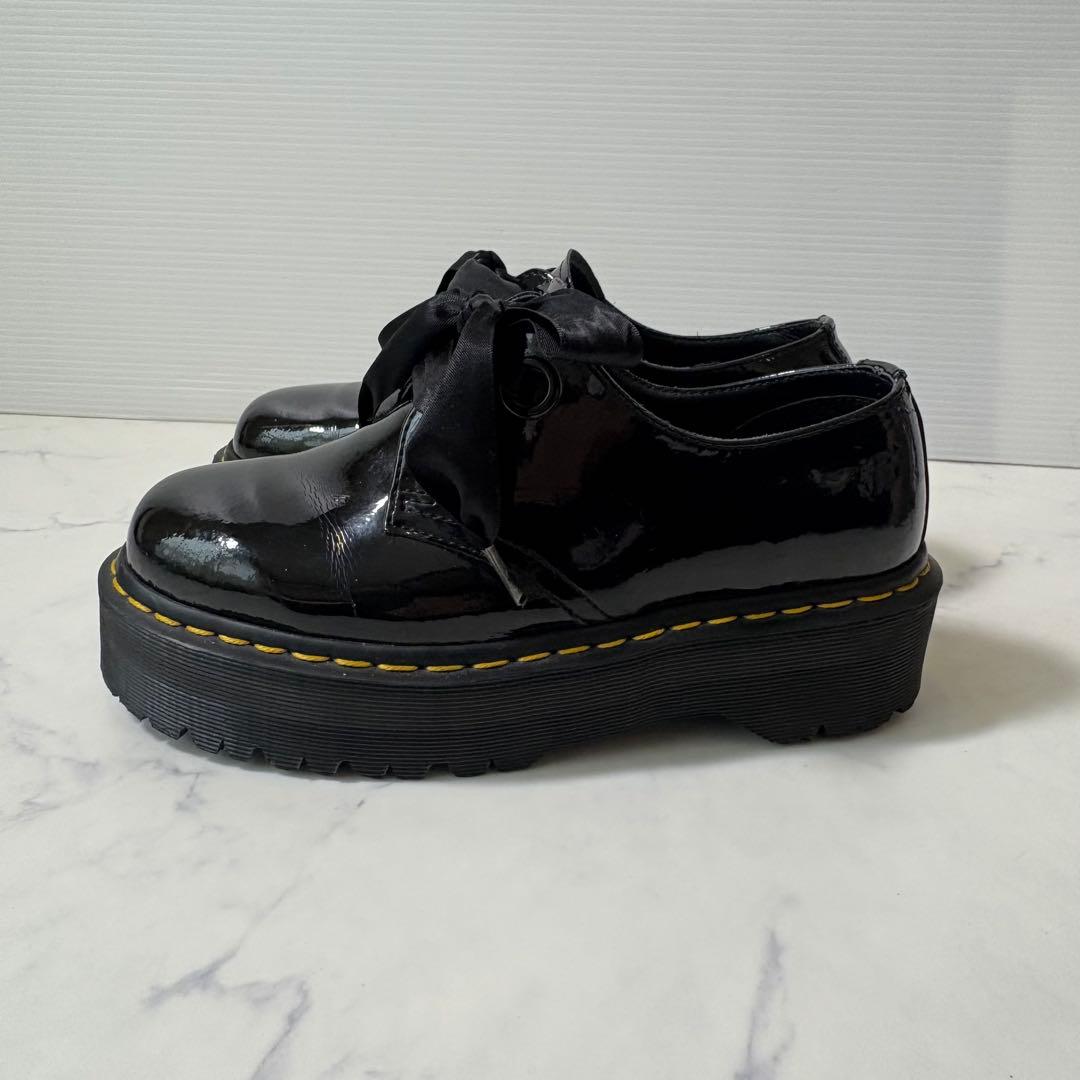 極美品 Dr.Martens holly エナメル UK6 厚底　25