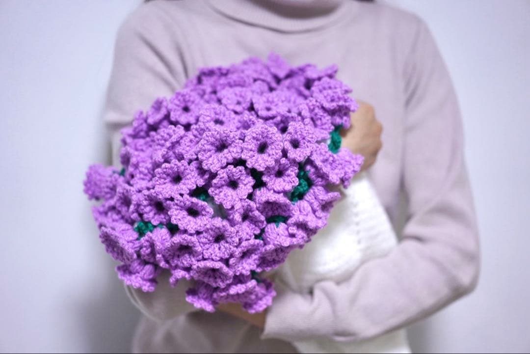 花束ブランケット、お花78輪