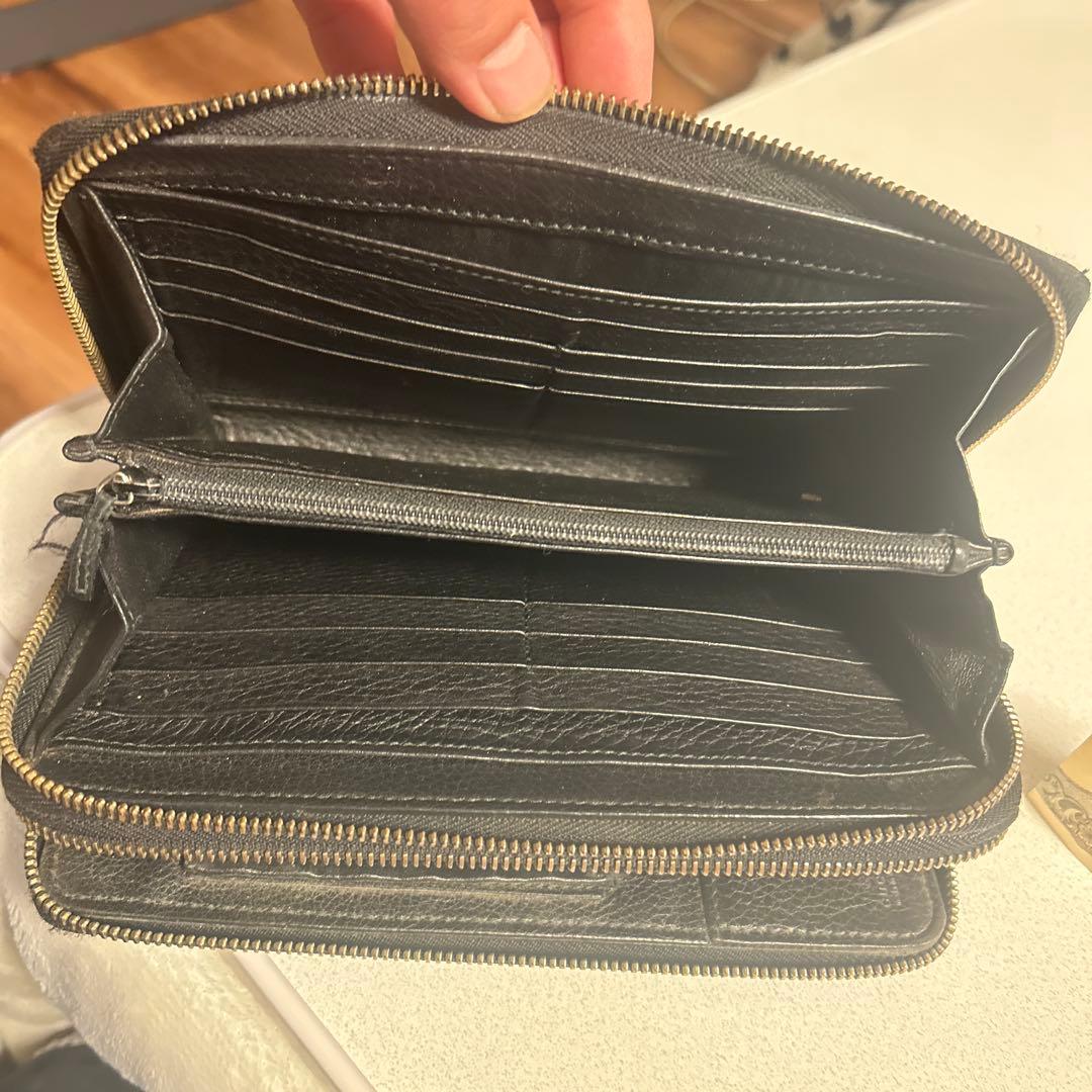 黒*霧様 グッチ 長財布 ダブルファスナー ソーホー トラベルケース早い者勝ちで