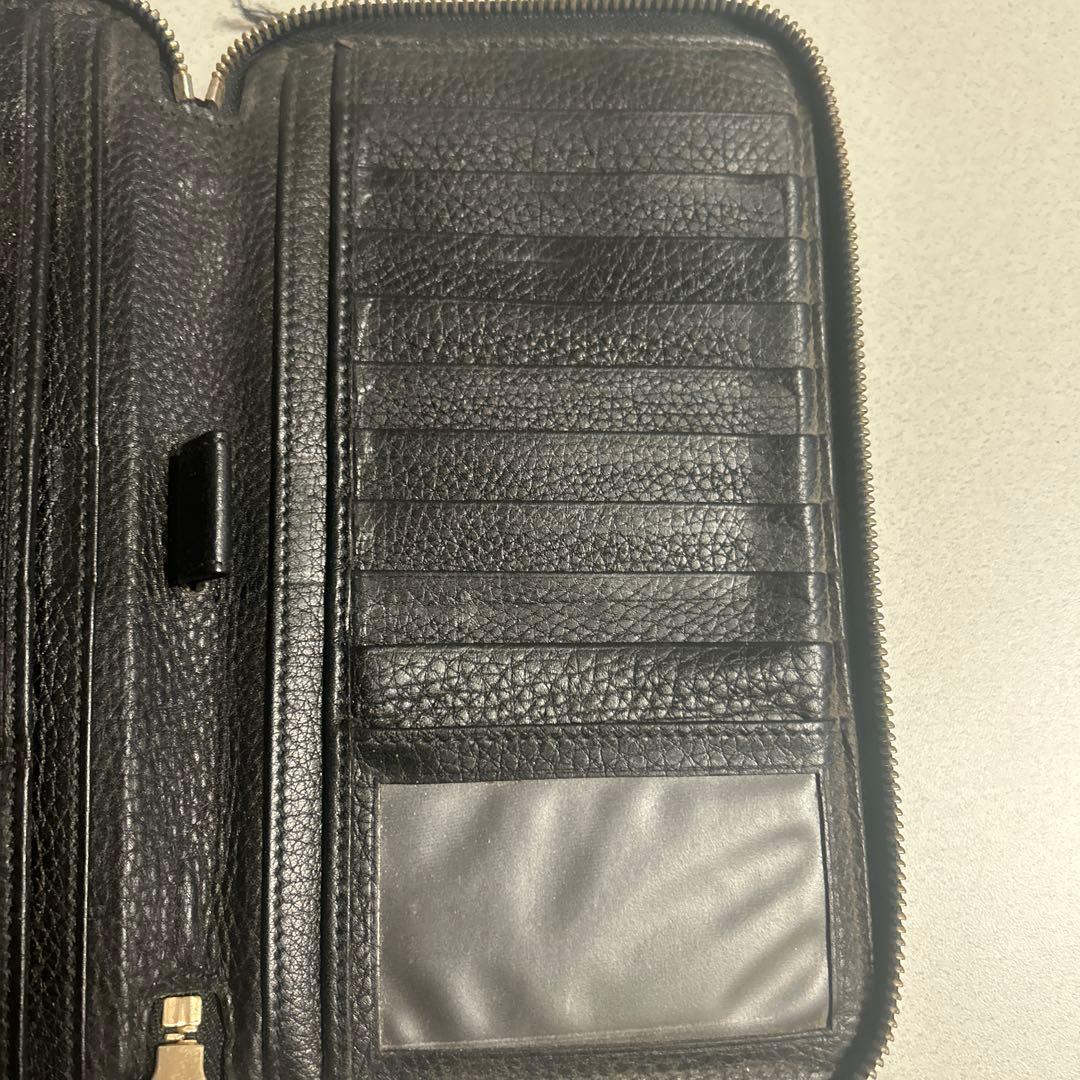 黒*霧様 グッチ 長財布 ダブルファスナー ソーホー トラベルケース早い者勝ちで