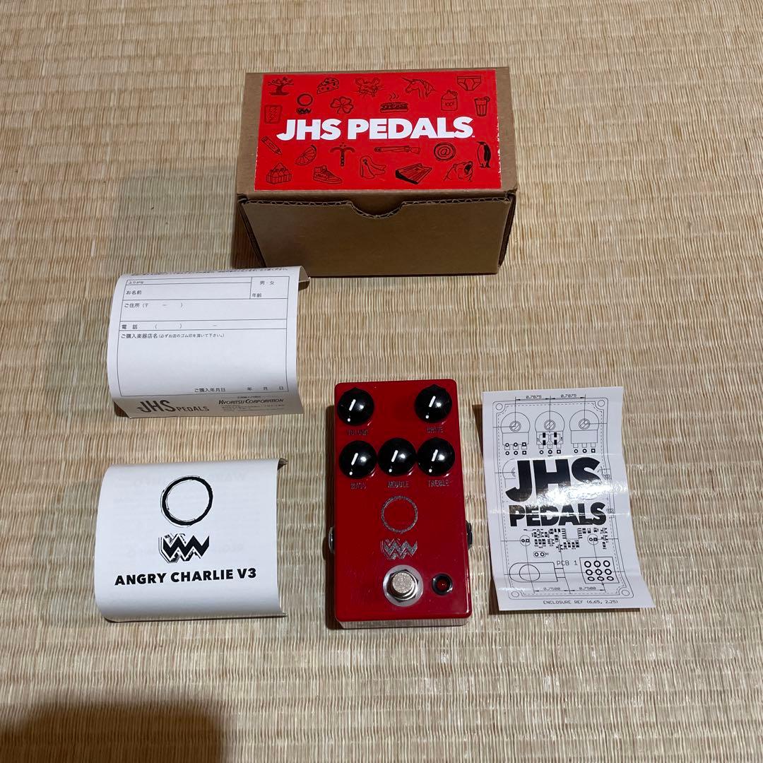 ギター JHS PEDALS angry charlie V3