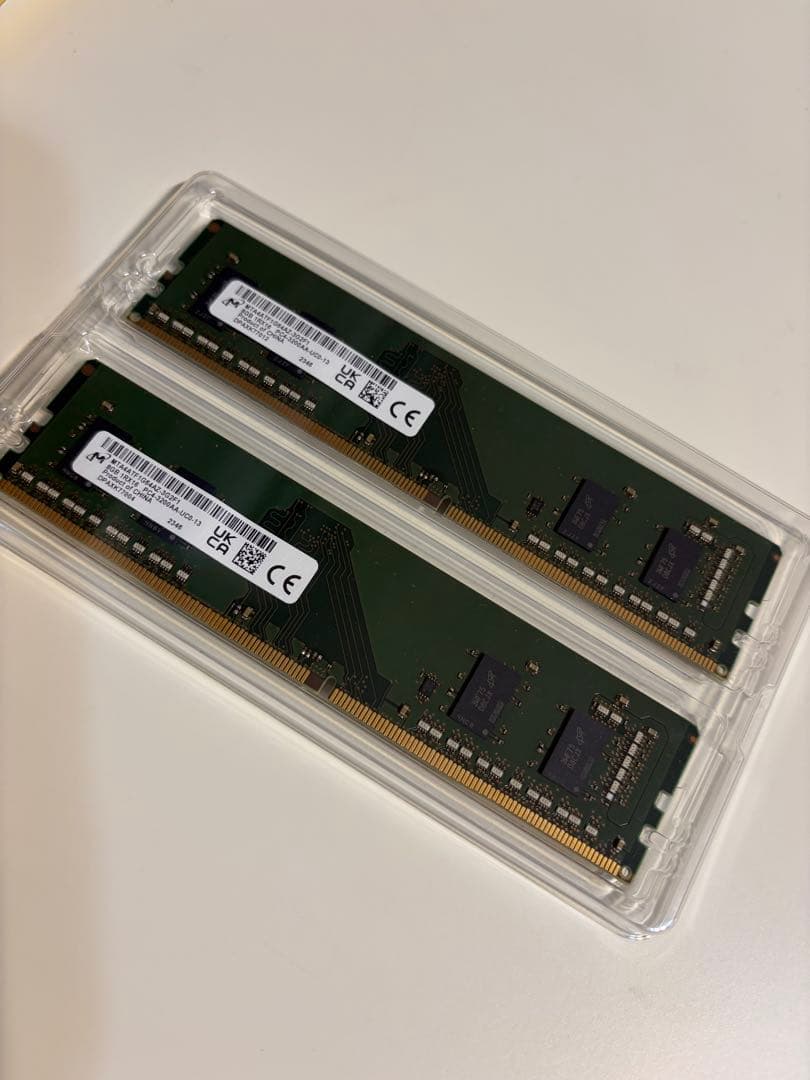 Micron DDR4 メモリ 8GB×2 計16GB