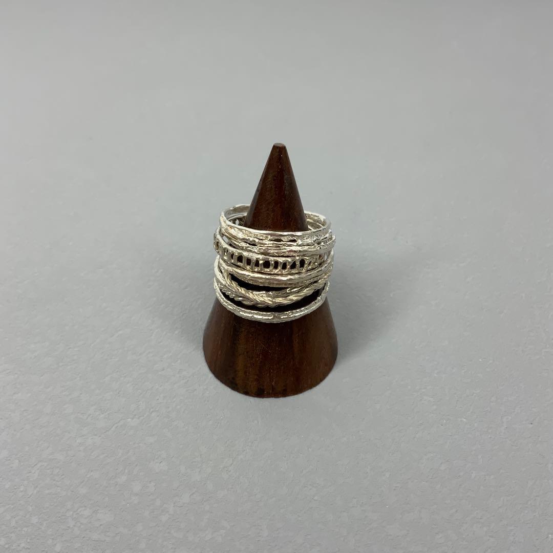 KAORU アトリエカオル　シルバー 指輪　4本セット　約13〜14号