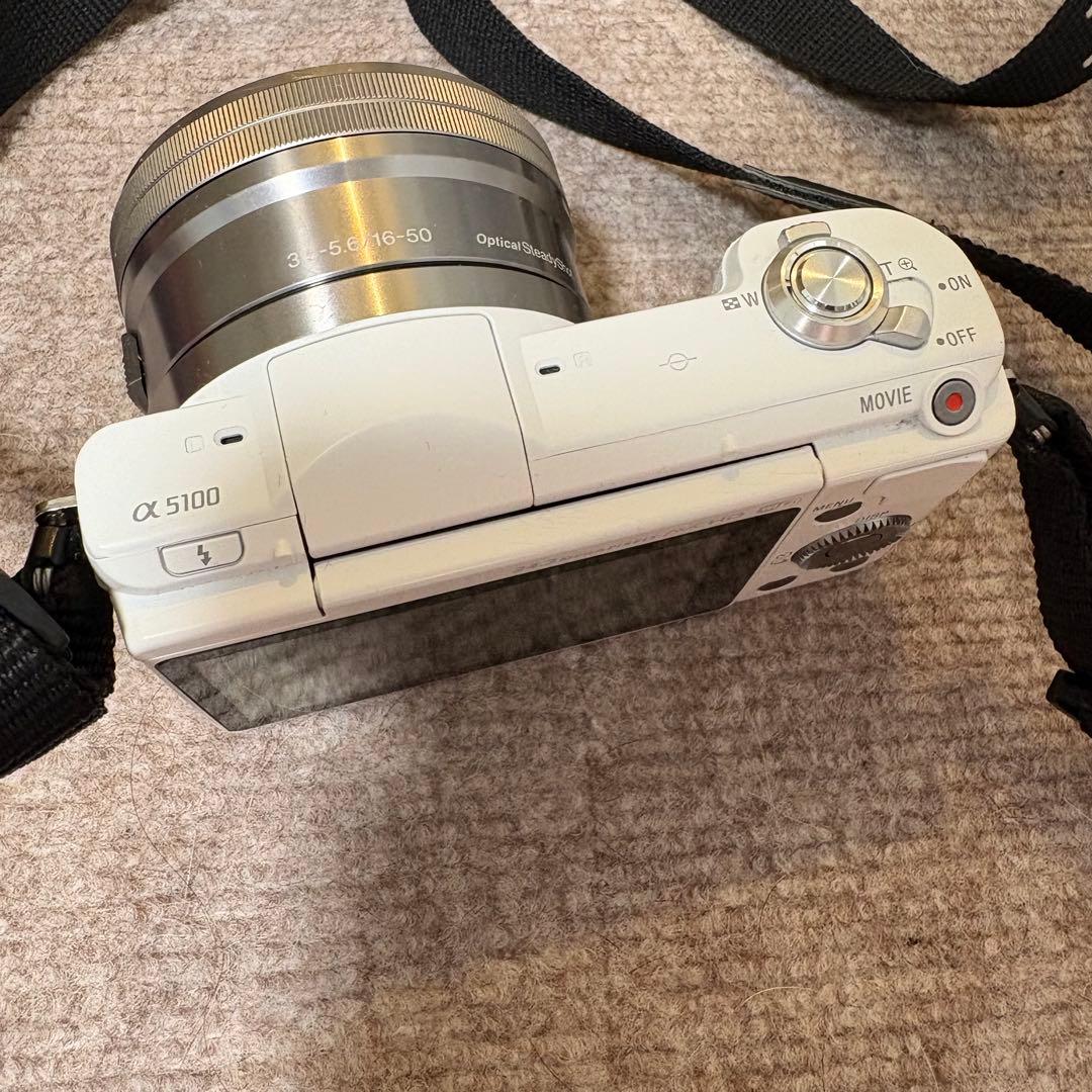 SONY α5100 ホワイト ミラーレス一眼
