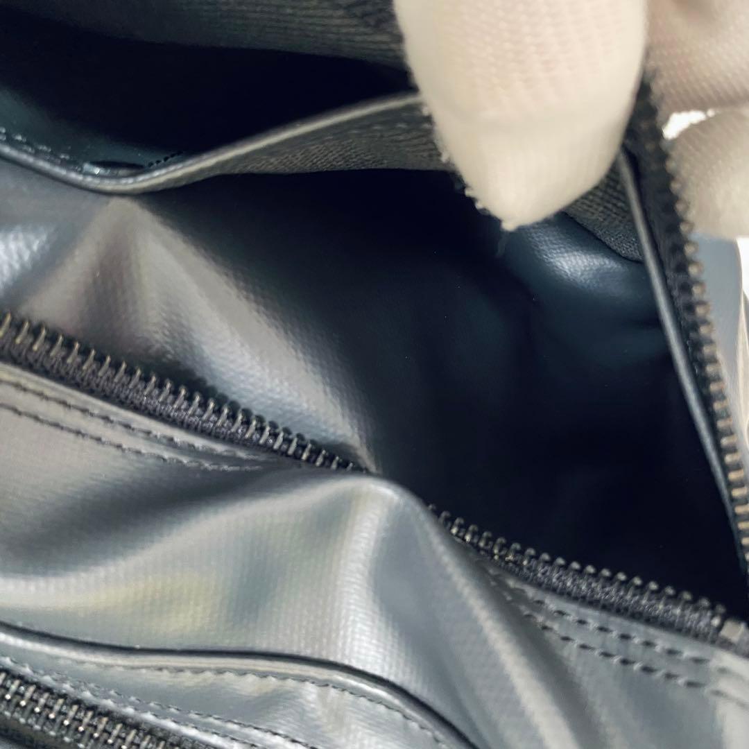 LUGGAGE LABEL ラゲッジレーベル【美品】ライナーショルダーバッグ 赤