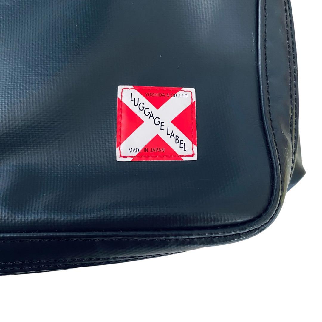 LUGGAGE LABEL ラゲッジレーベル【美品】ライナーショルダーバッグ 赤
