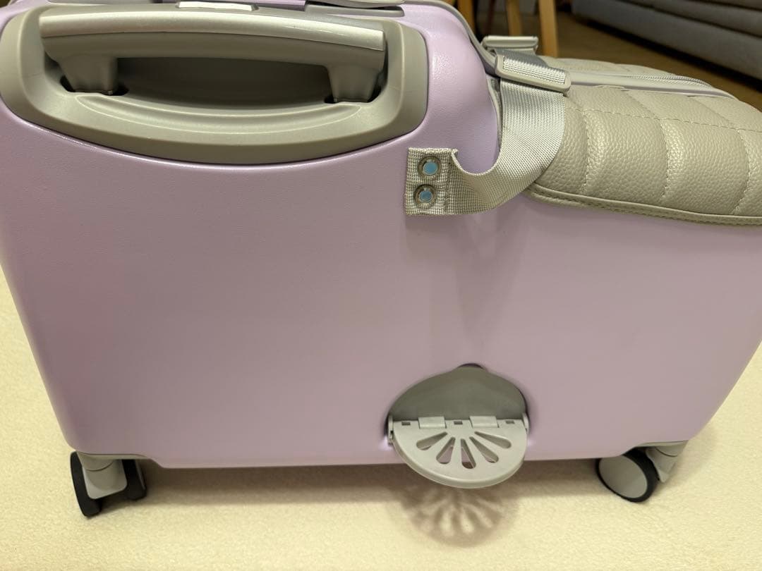 キッズトラベル mini 子供が乗れるキャリーケース 機内持ち込みサイズ