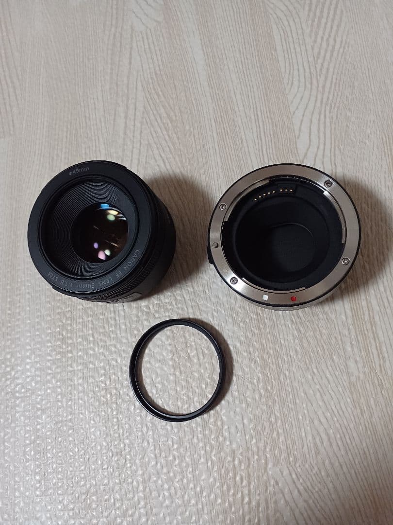 Canon EF 50mm f1.8 STM レンズ / アダプターセット