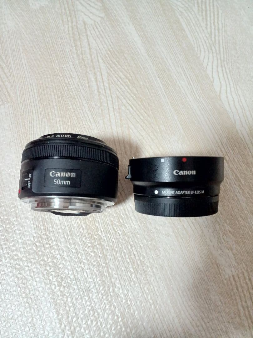 Canon EF 50mm f1.8 STM レンズ / アダプターセット