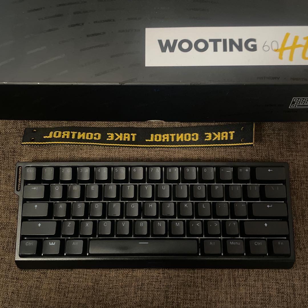 Wooting 60HE＋ ブラック キーボード 本体
