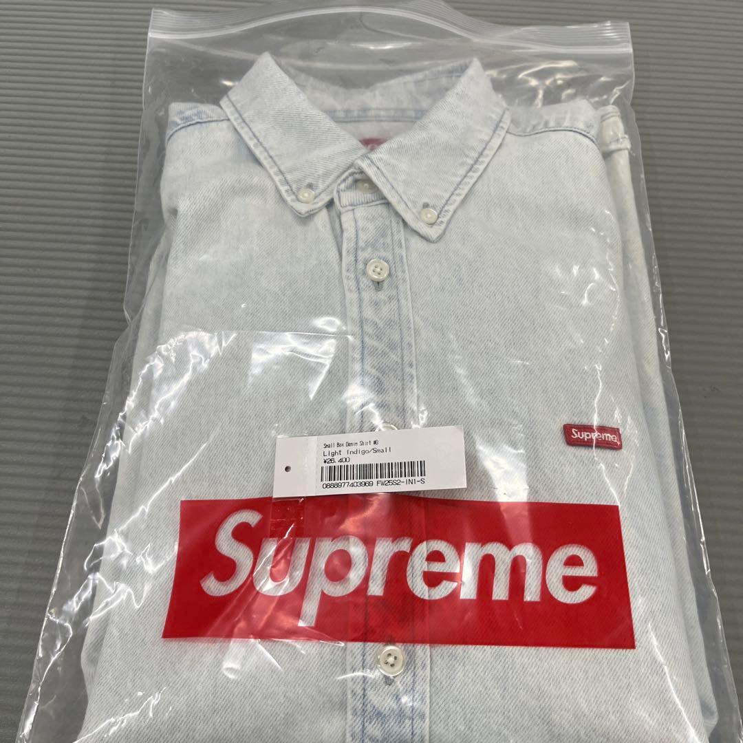 トップス Supreme SmallBox DenimShirt 25FW S