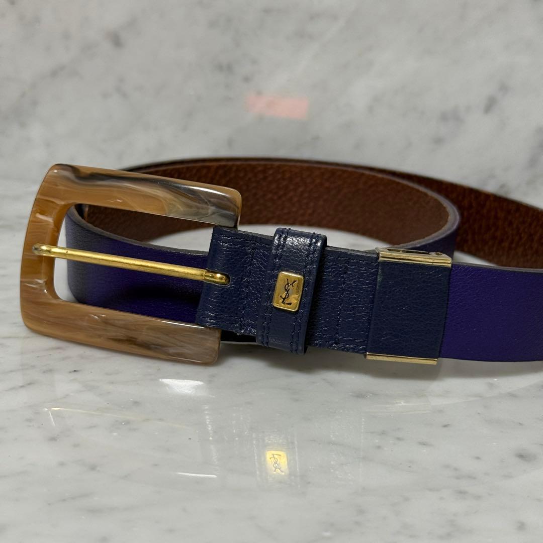 Yves saint Laurent イヴサンローラン ベルト 本革 レザー