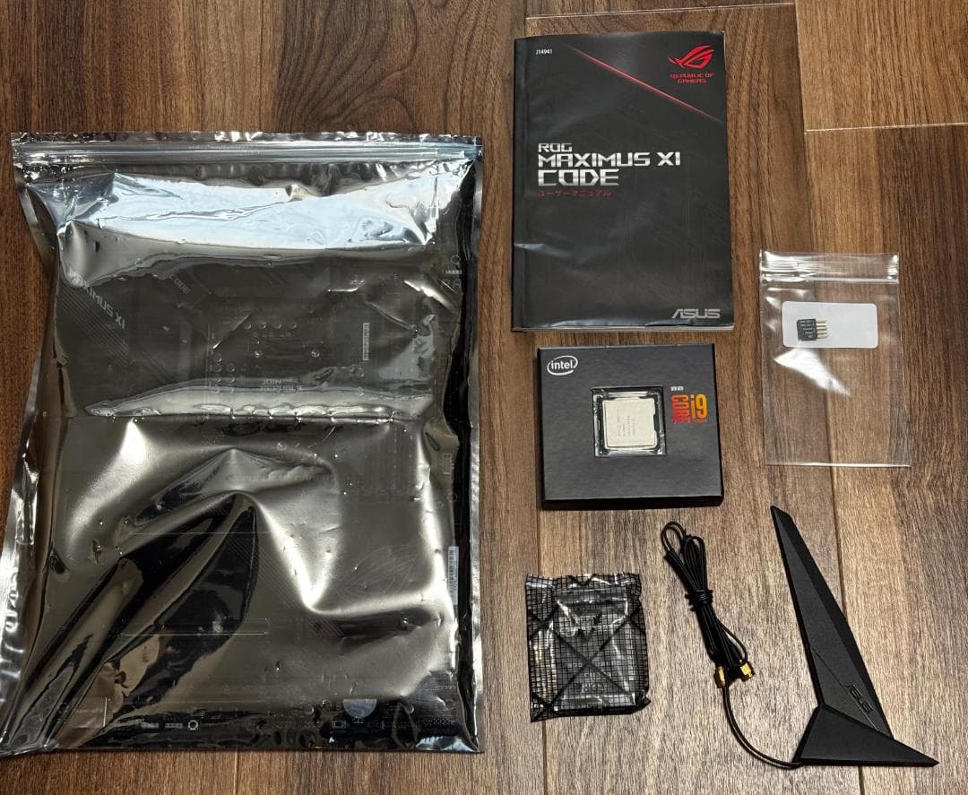 i9-9900K + ROG MAXIMUS XI CODEセット販売