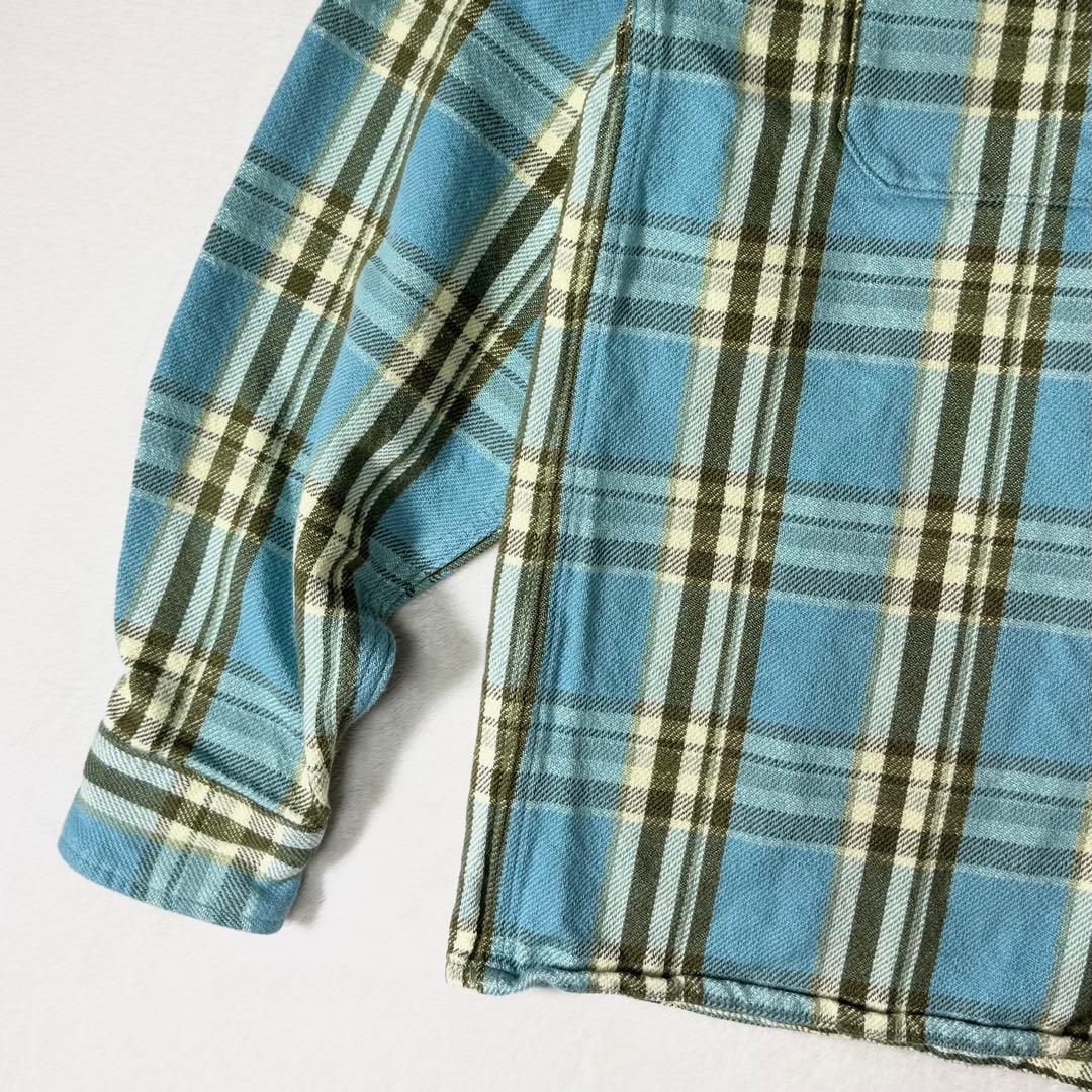 RHC ロンハーマン 25SS フランネル チェックシャツ M リトルリーグ