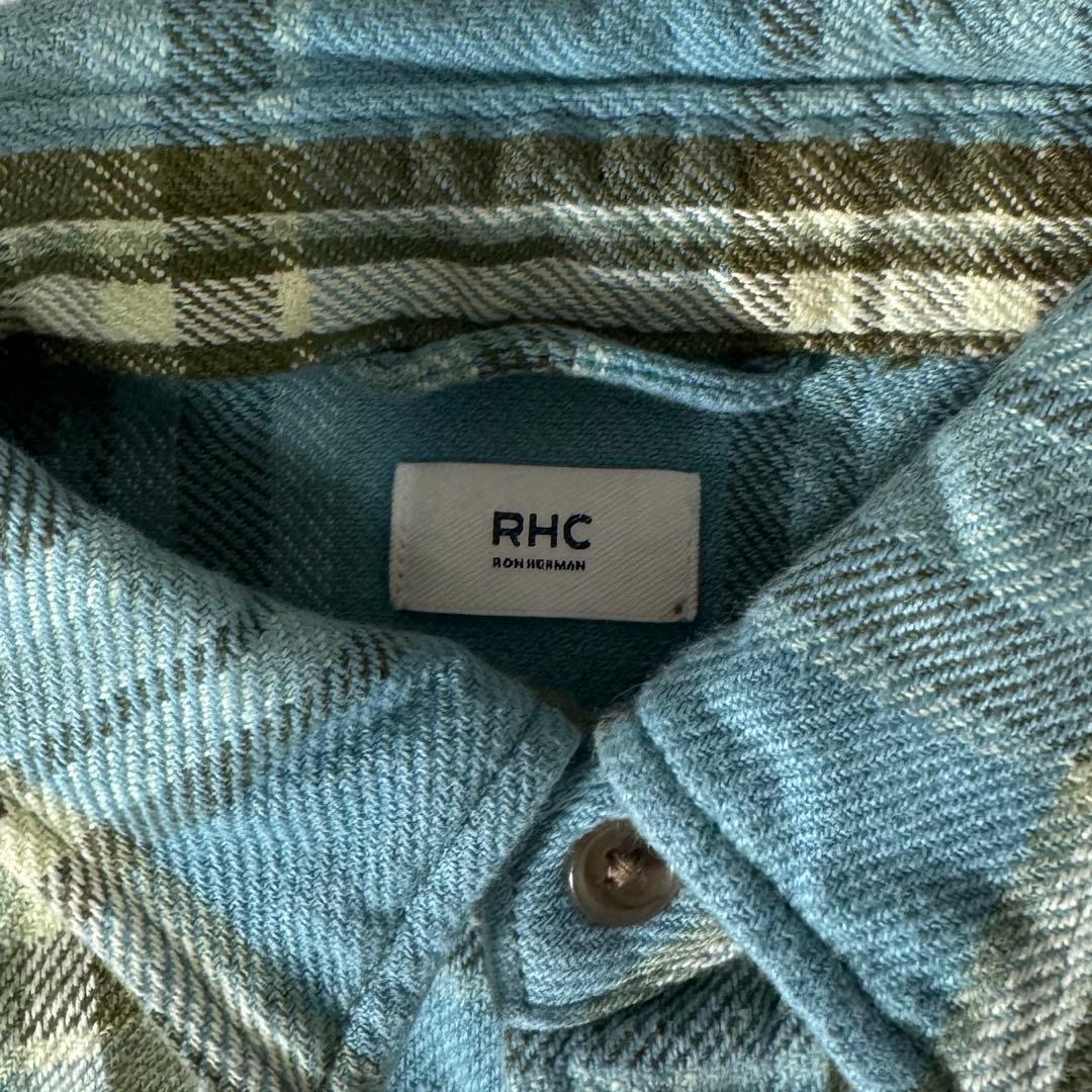 RHC ロンハーマン 25SS フランネル チェックシャツ M リトルリーグ