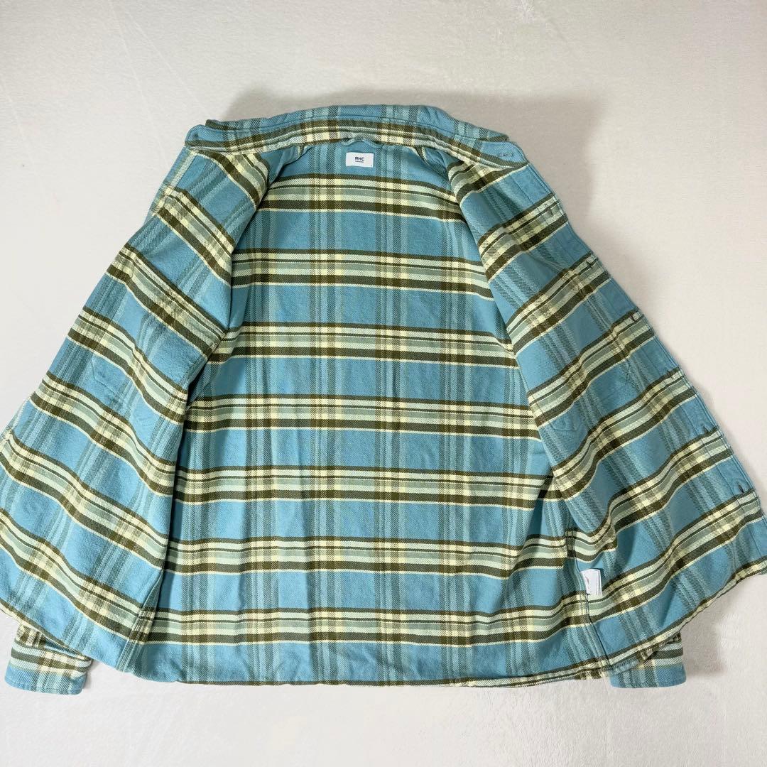 RHC ロンハーマン 25SS フランネル チェックシャツ M リトルリーグ