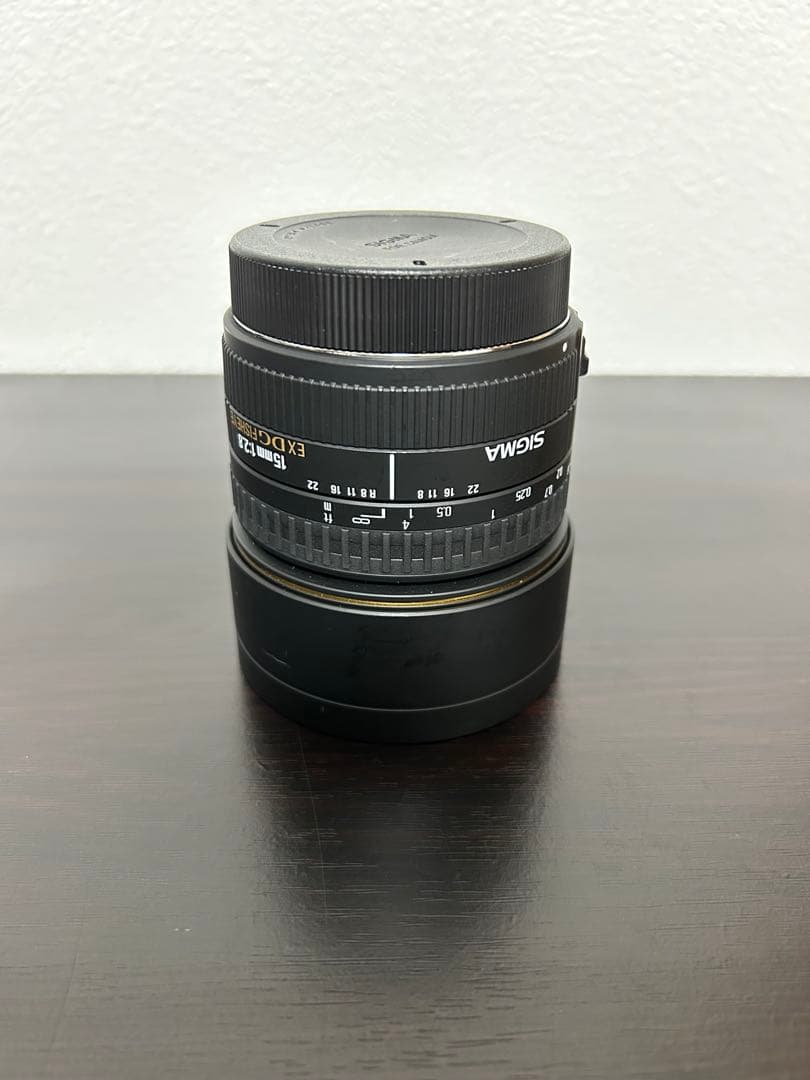 sigma 15mm f2.8 fish eye レンズ efマウント
